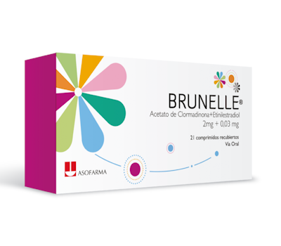BRUNELLE 2MG/0.03 MG TABLETAS VÍA ORAL