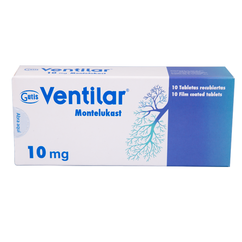 VENTILAR TABLETAS 10 MG