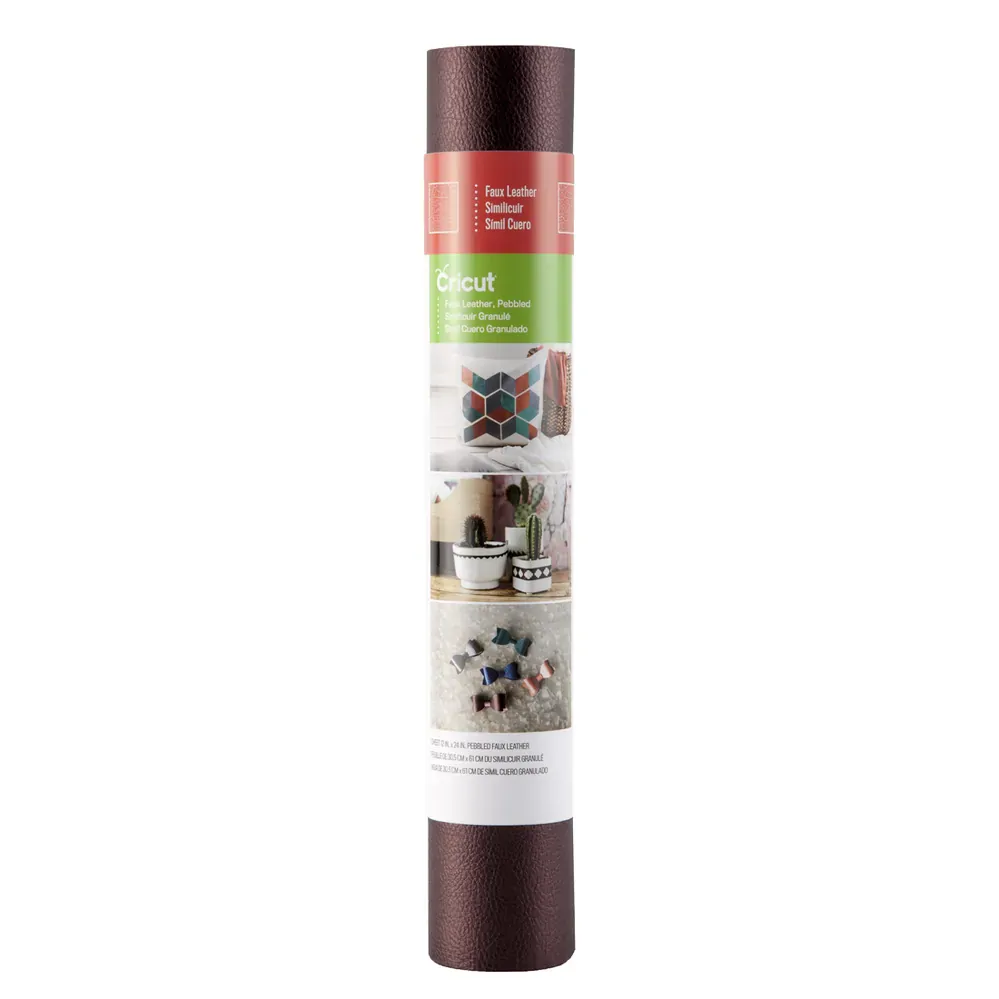 CRICUT ROLLO CUERO SINTETICO – GRANULADO CAFE