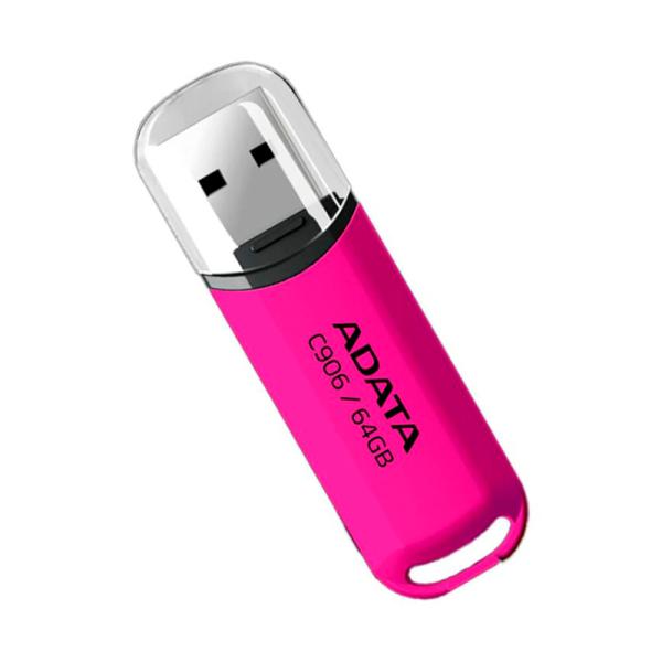 Memoria Usb 64Gb Adata C906 Pink Ac906-64G-Rpp