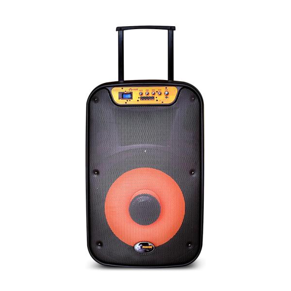 Parlante Rgb Moonki Waikiki Ms 115B 100W Bluetooth Con Tripode Negro