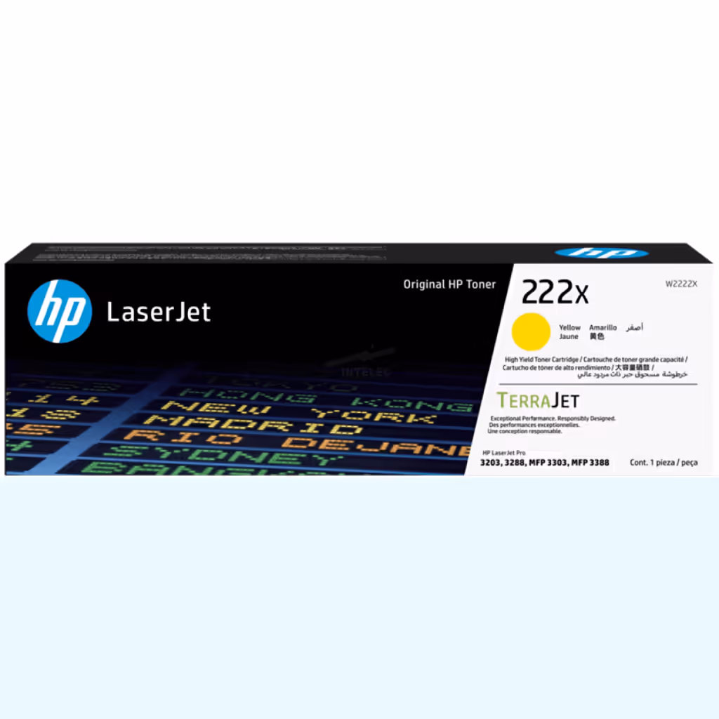 Toner HP 222X Amarillo