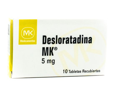 Desloratadina MK 5 mg 10 tabletas