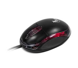 Mouse Óptico 3D de Diseño Ambidextro 1000dpi USB XTM-195 Xtech