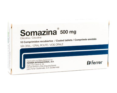 Somazina 500Mg X10 Tab X Caja