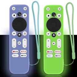 2 Pack Luminous Remote Cover Compatible with Onn Android TV 4K