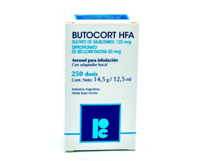 Butocort suspension 250 dosis