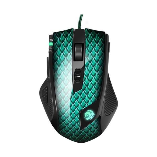 Mouse Sharkoon Gaming Drakonia 5000 DPI 4044951012527 Negro / Aqua Alámbrico USB