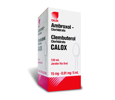 AMBROXOL CLEMBUTEROL CALOX JARABE 120ML