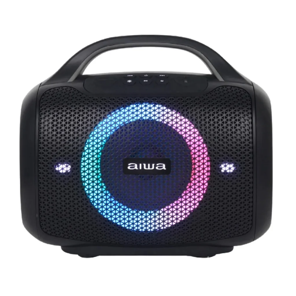Bocina Aiwa recargable con 500W PMPO 50W RMS AWPOK68