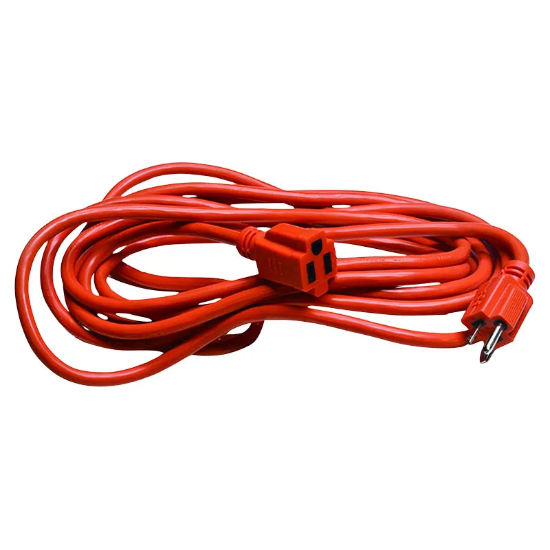 Extensión eléctrica 14 AWG 8 m uso pesado naranja