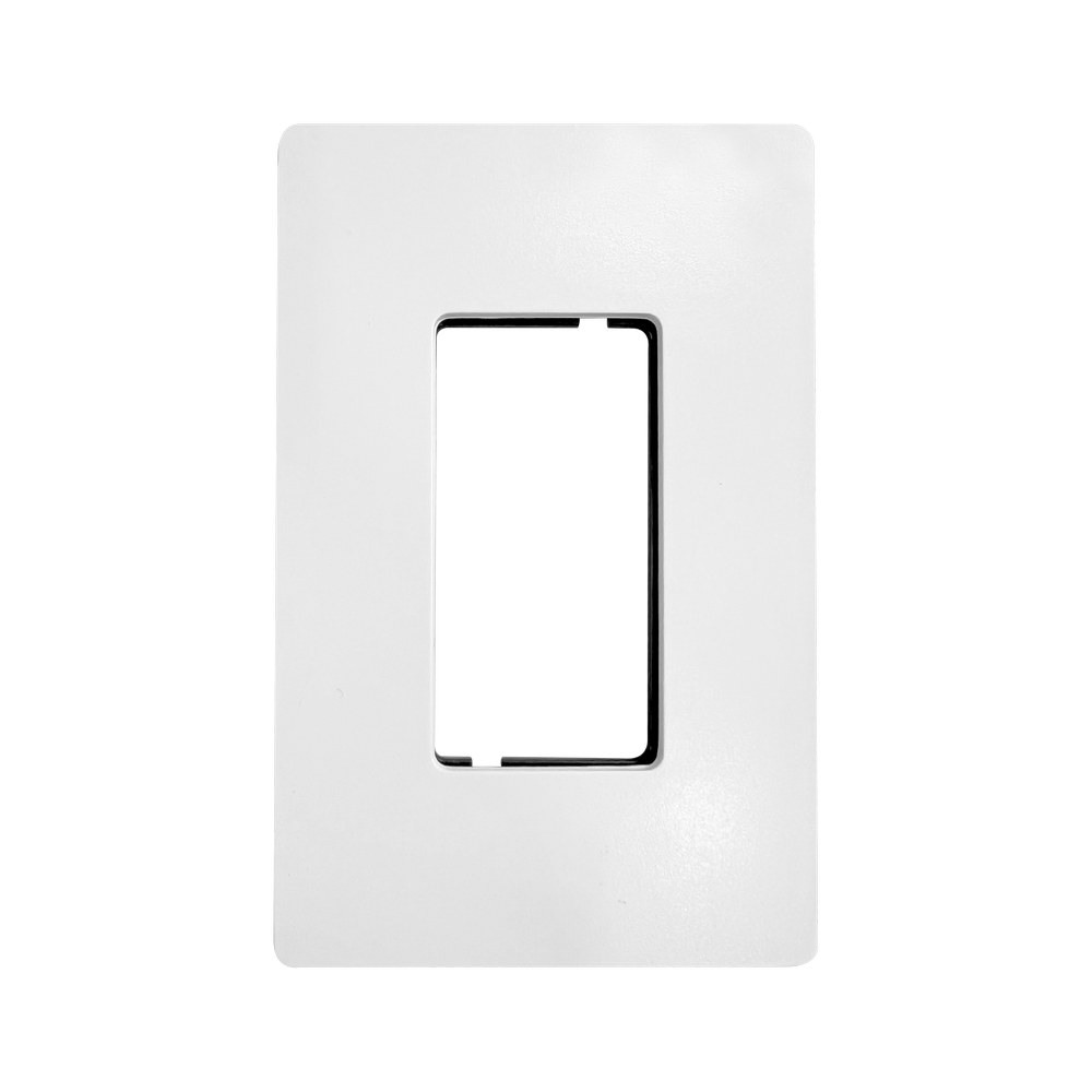 Placa 1 modulo radiant blanco