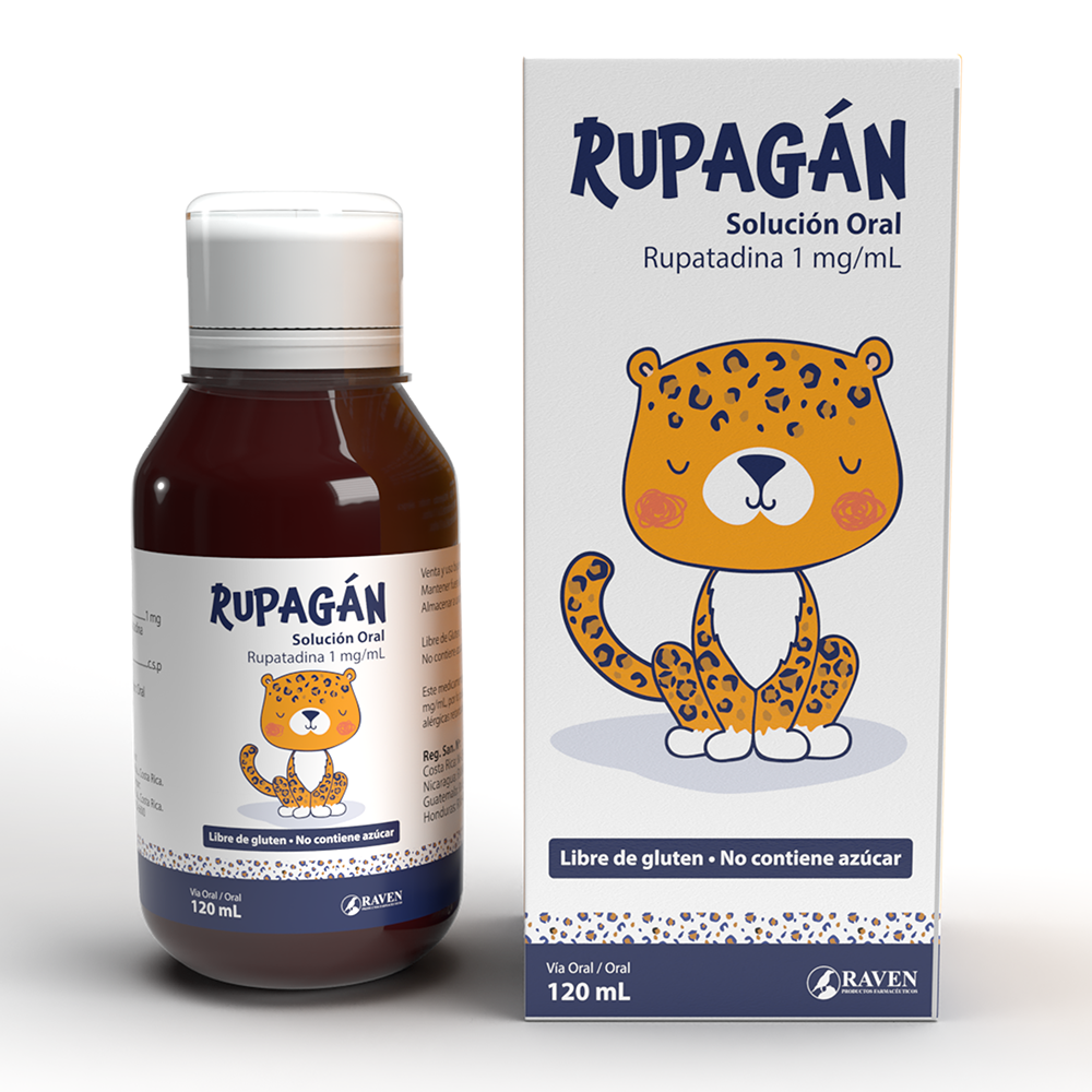 RUPAGAN SOLUCION 1MG X 120ML