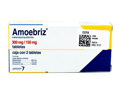 Amoebriz 300 mg 2 tabletas