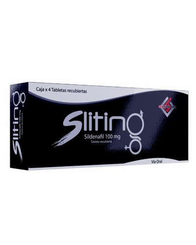 Sliting Sildenafil Biopharma 100 mg 4 tabletas (Oferta1+1)