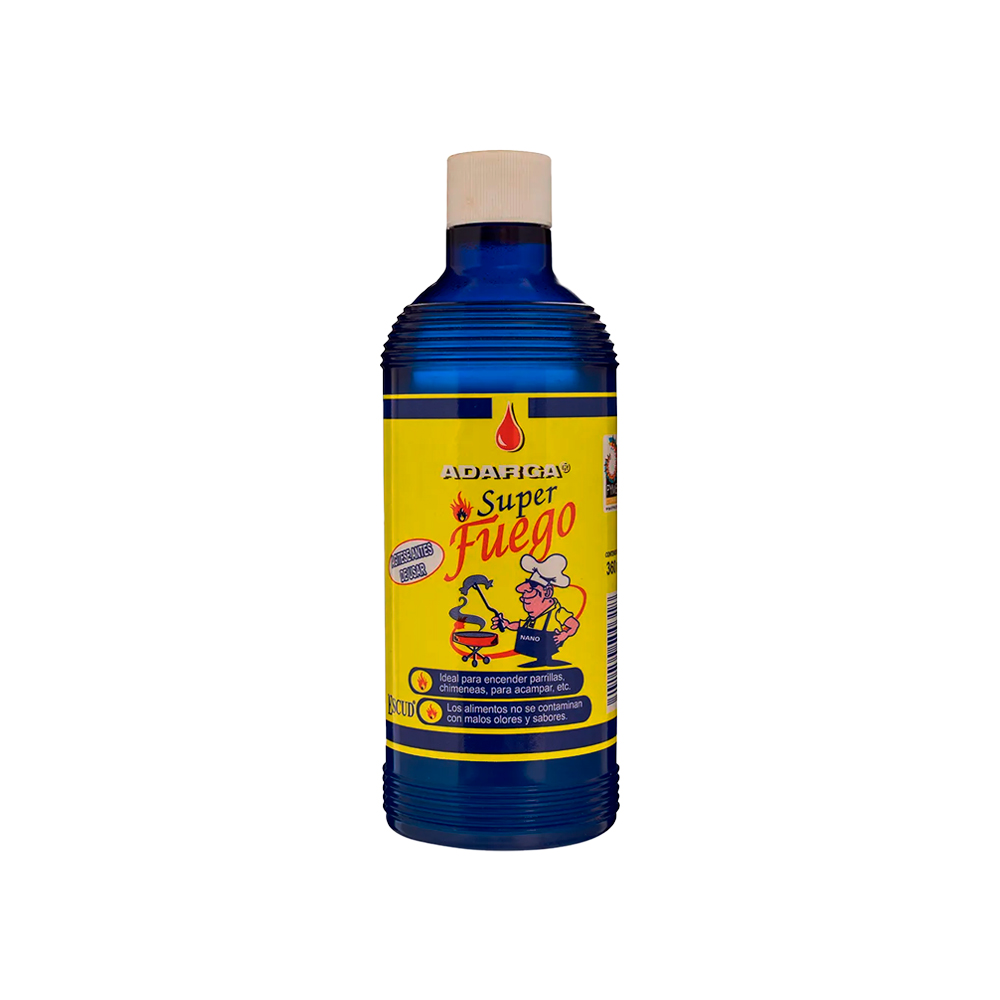 Encendedores para parrillas super fuego 360 ml