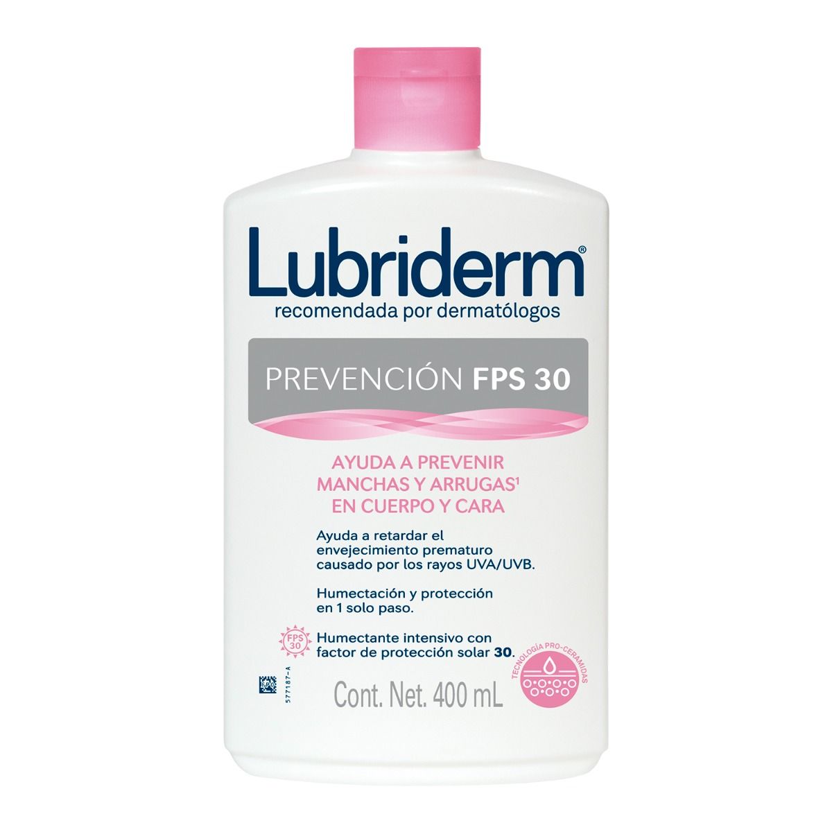 LUBRIDERM PREVENCION F3O 400ML