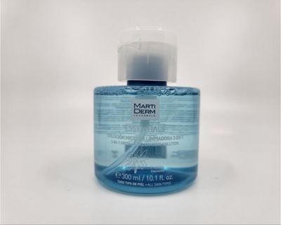 MartiDerm, Essentials, Solución Micelar Limpiadora 3 en 1, 300ml
