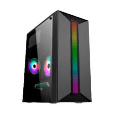 CASE GAMING EAGLE WARRIORS CM16KTRA001C MICRO ATX PANEL LATERAL ACRILICO USB 2+ AUDIO +U3 H350 RGB STRIP