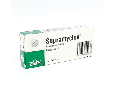 SUPRAMYCINA 100 MG X 10 TABS(SUELTO)