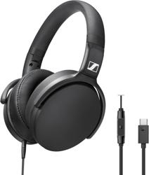 Audífonos Sennheiser HD 400U Alámbricos, Conexión USB-C, Diseño