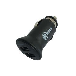 Radioshack Kit Cargador Para Automóvil Con 2 USB Y Cable Lightn