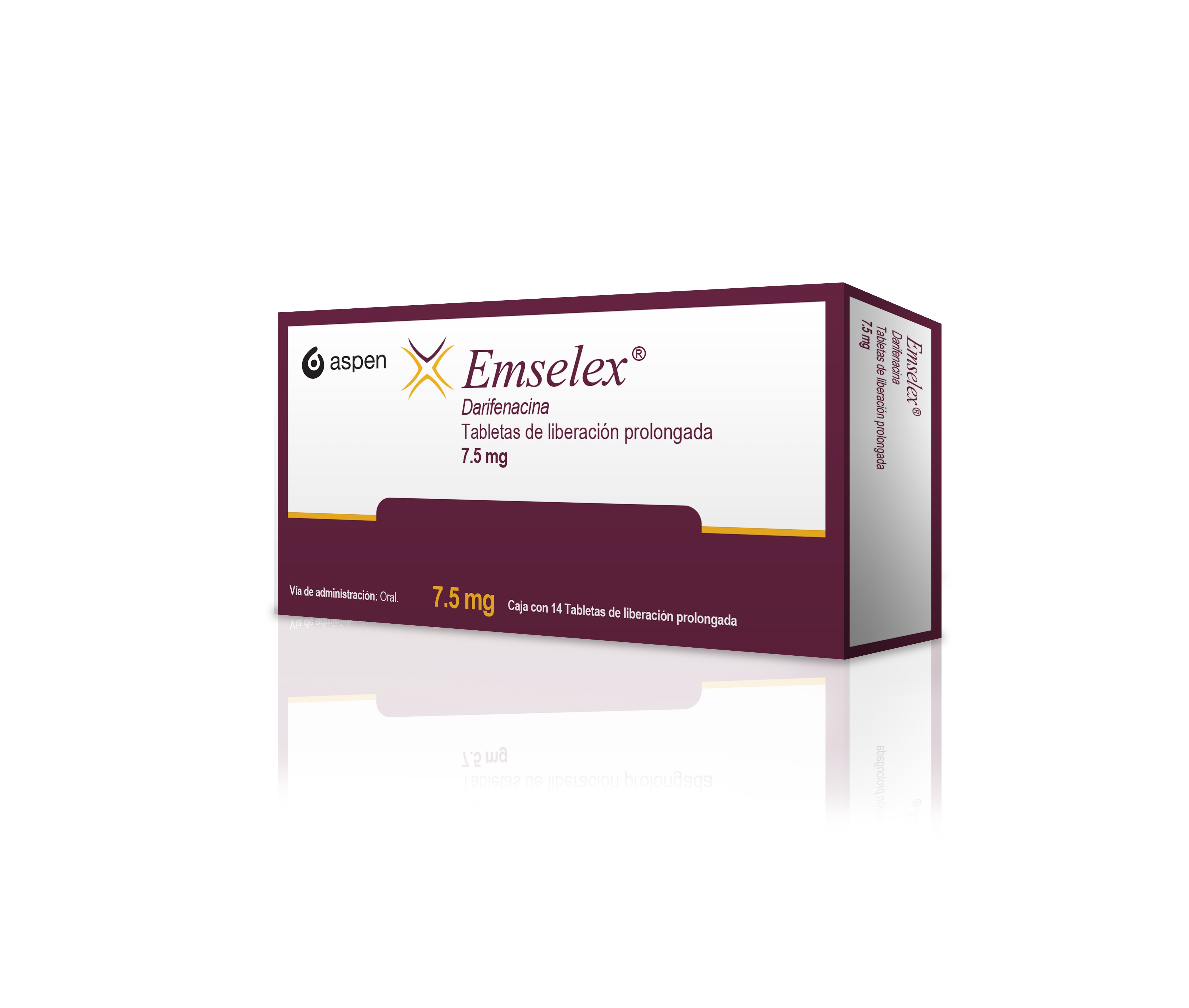 Emselex 7.5mg x14 tabletas