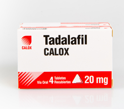 TADALAFIL CALOX 20 MG TABLETAS VIA ORAL 1+1