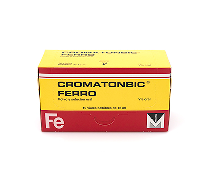 CROMATONBIC FERRO V.B. 10 AMPOLLAS BEBIBLES