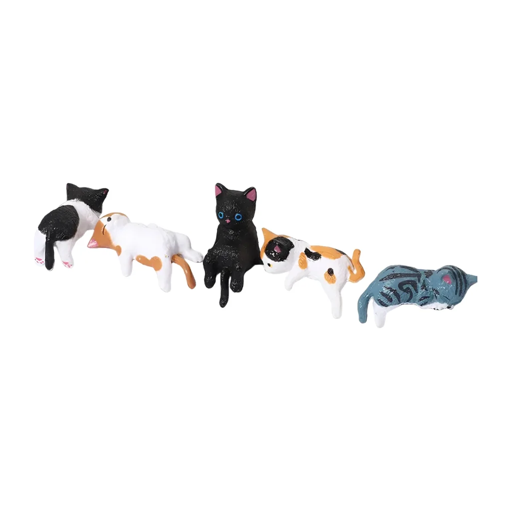 Miomu Figuras de Gatos para Tablero del Auto o Monitor