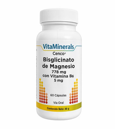 Bisglicinato de Magnesio 60 capsulas