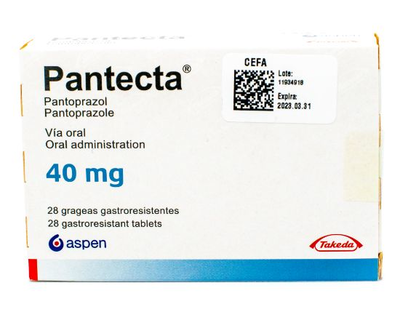 Pantecta 40 Mg X 28 Grag