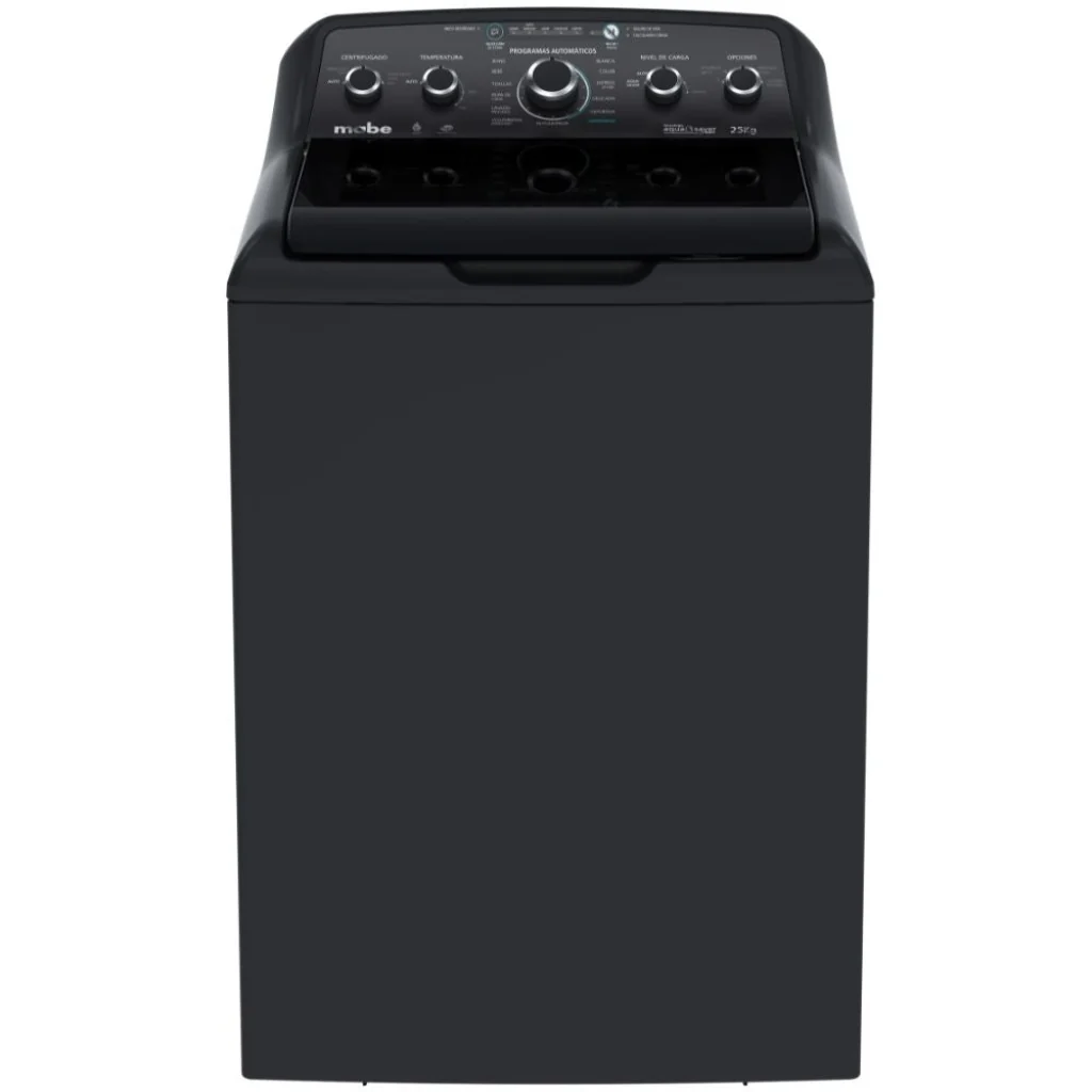 Lavadora Automática Mabe Aqua Saver Green 25kg Carga Superior Negra LMP75205WDAB0