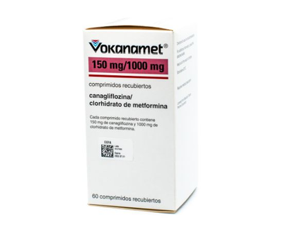 Vokanamet 150/1000 mg 60 comprimidos