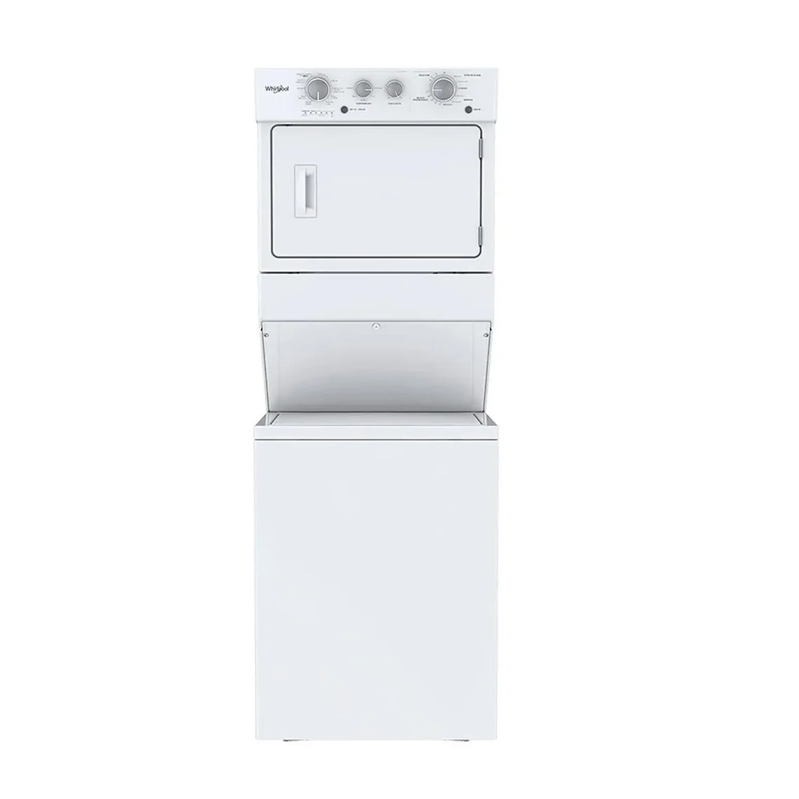 Centro de lavado eléctrico carga doble 20 kg 7MWET4027HW Whirlpool