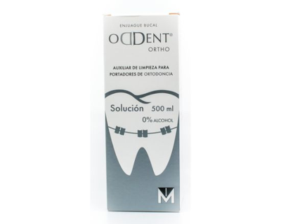 Enjuague Bucal Ortho, Oddent, 500 ml