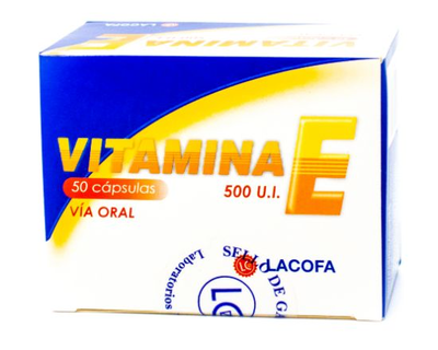 Vitamina E 500 Lacofa 10 capsulas