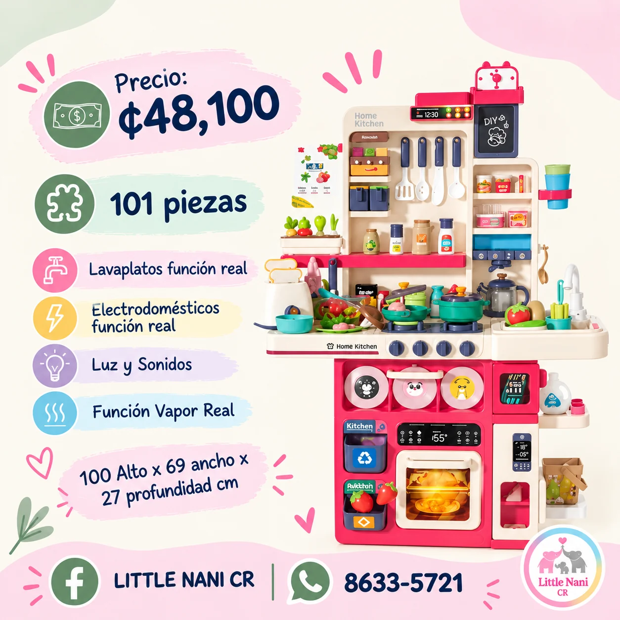 Cocina plástica HW12-62