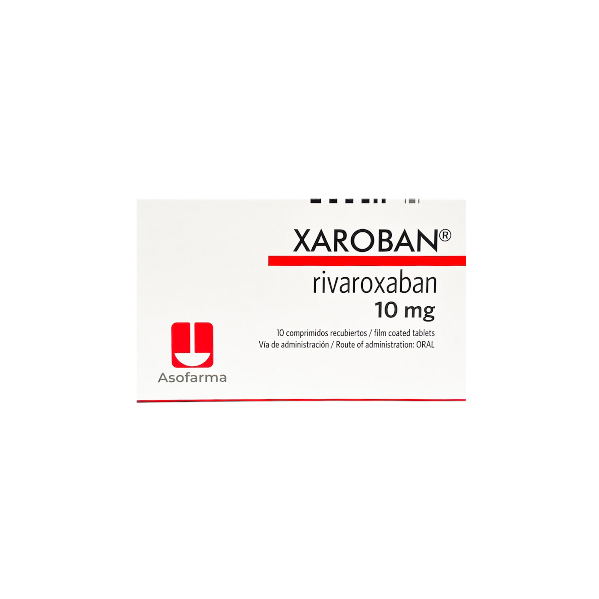 XAROBAN 10 MG TABLETAS X 10