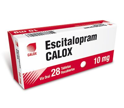 ESCITALOPRAM CALOX 10 MG TABLETAS VIA ORAL