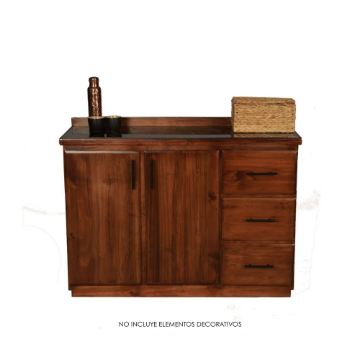 Base Cocina MUEBLES EN PINO Valentina