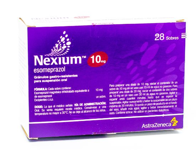 Nexium 10 mg 28 sobres