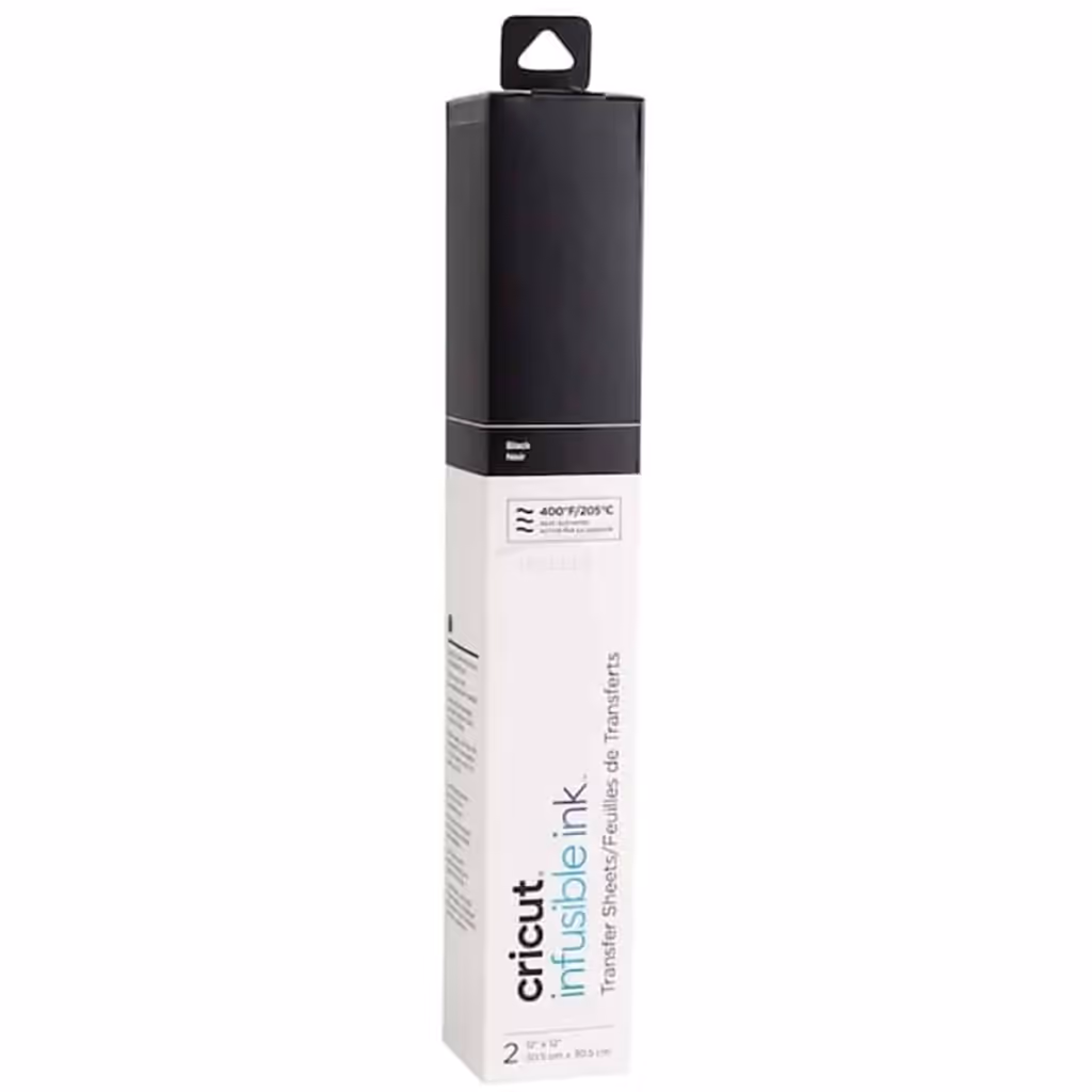 CRICUT HOJA DE TRANSFERENCIA INFUSUBLE INK – NEGRO – 2 HOJAS