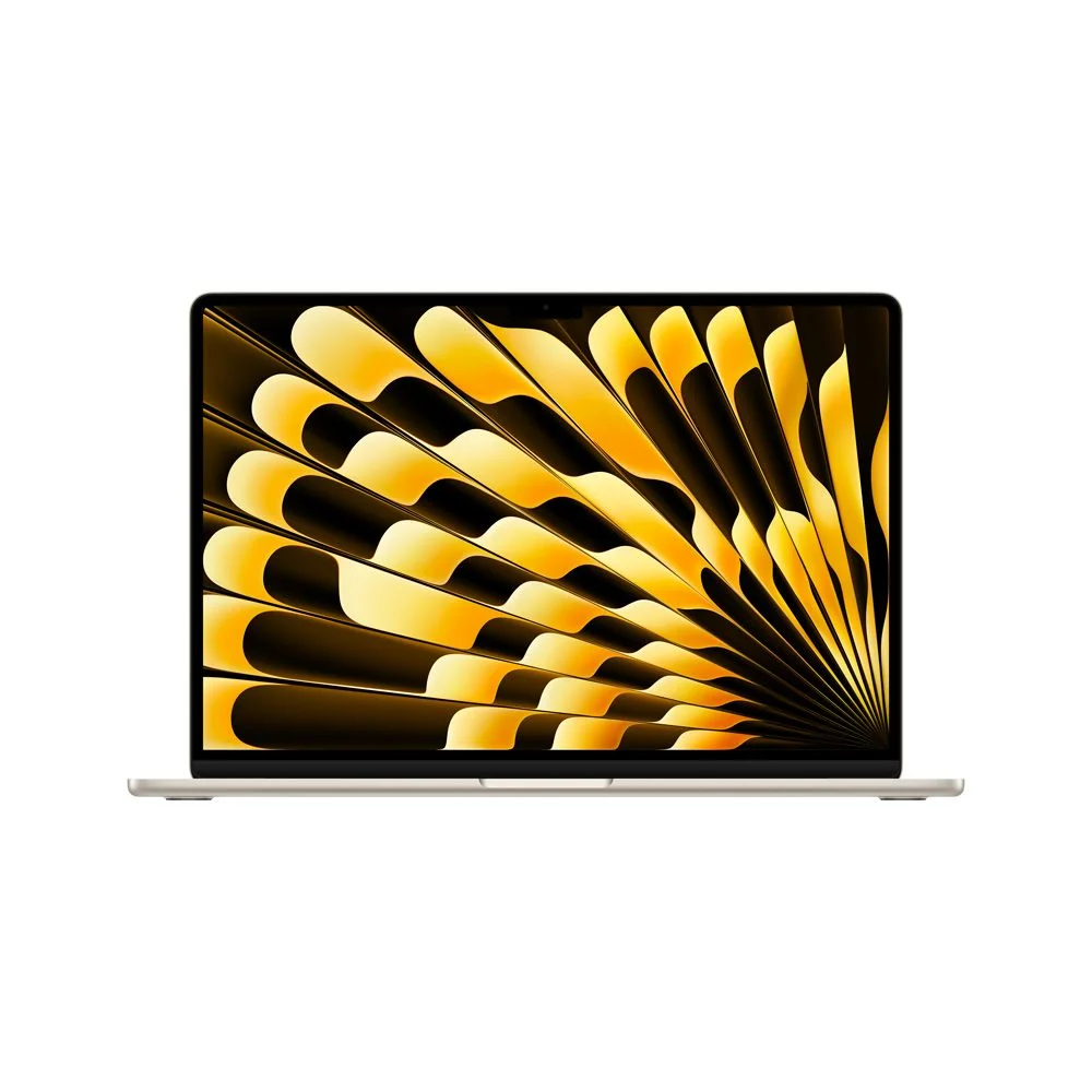 MacBook Air de 15 pulgadas: Chip M5 de Apple con CPU de 10 núcleos y GPU de 10 núcleos, 1 TB SSD - Blanco estelar