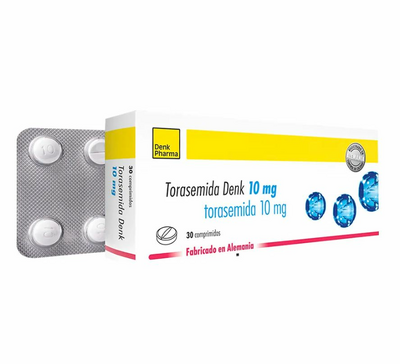 Torasemida Denk 10 mg 30 comprimidos