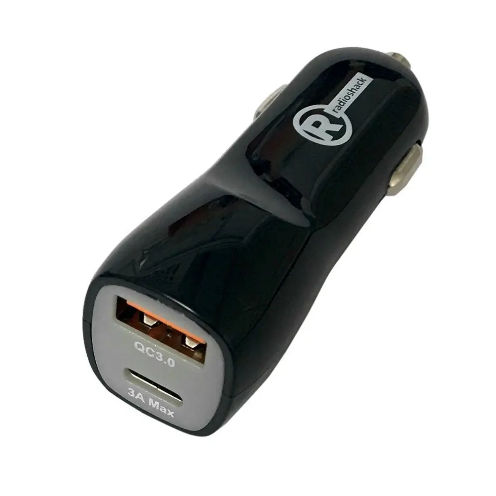 Cargador para carro RadioShack 2733328 Negro