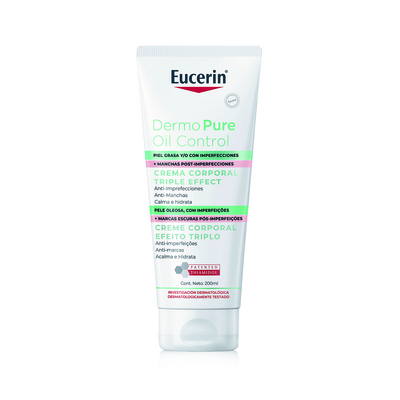 Eucerin Dermopure Oil Control Triple efecto corporal 200 ml