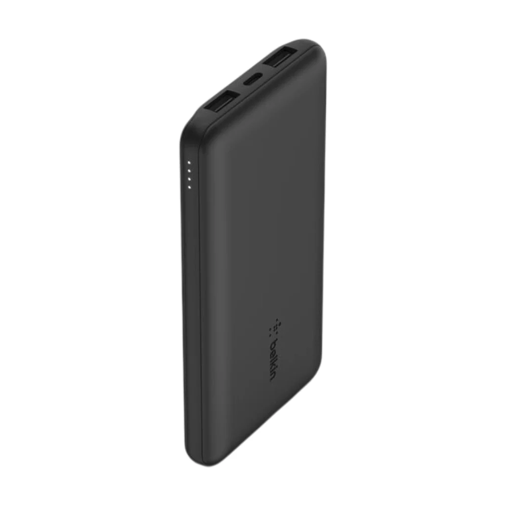 POWER BANK BELKIN 10K USB A C 15W (NEGRO / BPB011BTBK)