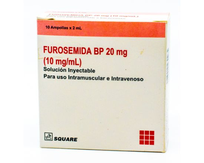 Furosemida Square 20 mg 1 ampolla