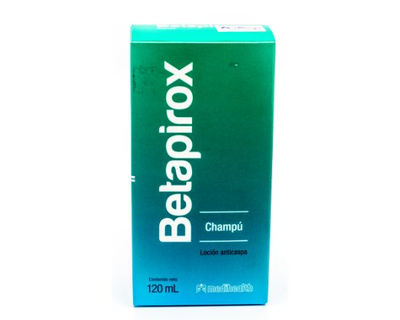 Betapirox champu locion anticaspa 120ml
